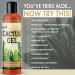 Cactus Juice Natural Soothing Moisturizer 8oz - Hydrating Dry Skin, Sunburns, Rashes & Itches - Buy Online on GoSupps.com