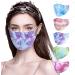 ZQP 5PCS Cotton Face M sc Bandanas with Tie-dye Printing Face Bandanas for Adults Reusable/Washable - Buy Online on GoSupps.com