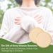 Actimed Washable Castor Oil Breast Pads | Reusable Compress Pads for Relaxation & Comfort - 2 Pack - Buy Online on GoSupps.com