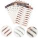 Hemoton 24 Pcs Eyebrow Transfer decals make up 3d 6d hair-like eyebrows sticker False Eyebrows - Buy Online on GoSupps.com