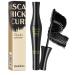 BEENLE Mascara waterproof volume eye black black durable eye black black natural volume and length antilubrication no flakes no clumps use all day