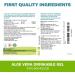 Pure Aloe Vera Drinkable Gel Unflavoured 500mL - Cold-Processed from Organic Fresh Leaves - for Heartburn Relief - Acid Reflux - Made In Canada 500 ml (Pack of 1) - Buy Online on GoSupps.com