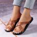 Bunion Corrector Women's Sandals - Pu Leather Open Toe Sandals - Size 6 Brown - Buy Online on GoSupps.com