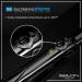 SALON TECH Xtreme Silicone Flat Iron - Triple Silicone Bar Adjustable Temp for Sleek Hair 450 F 1.5 Inch - Perfect One-Pass Styling - Buy Online on GoSupps.com