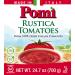 Pom Rustica Italian Tomatoes - 24.7 oz. Glass Bottle, Pack of 6 - Buy Online on GoSupps.com