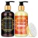 Anti Cellulite Massage Oil & Hot Cream Set with Massager Natural Cellulite Remover Oil & Massager for Legs Arms and Butt Firm Tighten & Moisturize Skin Soothes Muscles (8 Fl Oz)