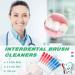 150 Count Interdental Brush Toothpick Flossers - Red Blue 0.1/0.12 Inch - Oral Care Tool for Tooth Cleaning - Buy Online on GoSupps.com