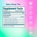 Secrets Of Tea Baby Sleep Tea - Natural & Gentle Infant Sleep Aid - Buy Online on GoSupps.com