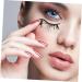 IWOWHERO 4 Pairs Halloween Eyeliner Stickers Eyeliner Stencil Sticker Black Eyeshadow Makeup Stickers Pvc - Buy Online on GoSupps.com