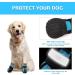 COMSLE Waterproof Dog Boots for Large Dogs | 4Pcs Set Paw Protectors with Reflective Straps | Anti Slip Soles | Size 6 (Width 5.6-6.6CM) Blue - Buy Online on GoSupps.com