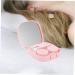Buy BUIFULSIC Contact Lens Container Set - Portable & Stylish Storage for Cosmetic Clinics | Soft & Invisible PP Holder for Travel & Daily Use - Buy Online on GoSupps.com