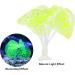Buy VOCOSTE Silicone Glowing Aquarium Coral - Bright Yellow with Suction Cup | International Shipping Available - Buy Online on GoSupps.com