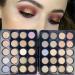 PhantomSky 132 Colors Professional Makeup Palette - All-in-One Cosmetic Contouring Kit with Eyeshadow, Concealer, Lip Gloss, Blusher, and Pressed Powder - Buy Online on GoSupps.com