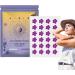 Bexdug UV Detection Stickers Sun UV Stickers | Sunblock Sticker Sunscreen Reminder Stickers Sun UV Sticker Know When to Re-Apply Sunscreen flowers - Buy Online on GoSupps.com