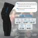 GUOZI Knee Braces 2 Pack - Crashproof Thigh Compression Leg Sleeves for Sports - Medium Size - Buy Online on GoSupps.com