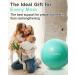 Tumaz Birth Ball - Birthing Ball for Pregnancy & Labor - Including Birthing Ball/Peri Bottle/Yoga Strap/Non-Slip Socks - Pregnancy Ball for Exercises Set with Quick Foot Pump & Instruction Poster M (58-65 cm) Birth Ball Set - 02. Green - Buy Online on GoSupps.com