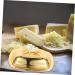 SHOWERORO Kitchen Cheese Holder Butter Lid Covered Dessert Style Reusable Fruit Serving Snacks Tray Cheese Kitchen Dish Container 19.20X14.00X8.50CM - Buy Online on GoSupps.com