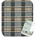 RIQINXIN Quilted Incontinence Bed Pads 2Pcs - Washable & Absorbent - Reusable Underpads for Adults - 32x36in Plaid - Pack of 2 - Buy Online on GoSupps.com