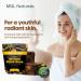 Raw African Black Soap 2.2 lb from Ghana | Vegan & Organic | Treats Acne, Eczema, Psoriasis | Face & Body Cleanser - MGL Naturals - Buy Online on GoSupps.com