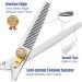Safe Kids Haircut Scissors - 6 Inch Professional Hair Thinning Scissors for Children and Adults - Silver - Buy Online on GoSupps.com