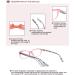 HEEYYOK 5-Pack Small Reading Glasses for Women 1.75 - Colorful Readers with Spring Hinge Cateye Design - Includes 5-Pouch for Easy Storage - Mix Color Pack - Buy Online on GoSupps.com