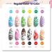12 Pcs Nail Art Pens Set - Acrylic Nail Polish & Graffiti Painting Pens for Salon DIY Design - Buy Online on GoSupps.com