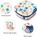 Starfish Print Sanitary Napkin Storage Bag - Portable Menstrual Kit Pouch - Buy Online on GoSupps.com