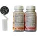 SaltStick FASTCHEWS Variety 2-Pack - Peach & Watermelon - 60 Count Bottles with Race Ready Tube and Fridge Magnet - Buy Online on GoSupps.com