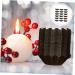 Abaodam 50 Pcs Wax Paper Warmer Liner | Food-Grade Wax Melt Liner for Fragrance Candles | Black 8x8x3cm | International Shipping Available - Buy Online on GoSupps.com