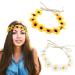 REYIN-CHHN Sunflower Headband | Daisy Hair Accessories | Flower Headbands for Women and Girls - Perfect for Everyday Wear | Unique Sunflower & Daisy Designs | Ideal for Ladies & Young Girls - Buy Online on GoSupps.com