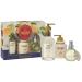 Fruits & Passion Cucina Kitchen Trio Holiday Gift Set - Hand Soap Hand Cream and Mist - (Sea Salt and Amalfi Lemon)