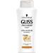 handle Gliss Total Repair Shampoo 400 ml Intensive Repair & Shine for dry and damaged hair pack of 2