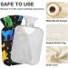 Hot Water Bottle with Cover - Cute Cat Watercolor Design | 2L Pain Relief & Heat Therapy - Buy Online on GoSupps.com