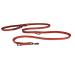 HALTI Double-Ended Lead For Dogs Size Small Red 2m Best Premium Puppy & Dog Leash Neoprene-Padded Easy to Use Reflective Adjustable Lengths Ideal Dog Lead for Hands Free Running & Training Red Small