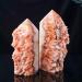 Natural Crystal Rough Natural Raw Quartz Crystal Cluster Red Crystal Tooth Cluster Stones Crystal Point Specimen Home Decoration Raw Crystals 400-500g (Color : 700-900g) - Buy Online on GoSupps.com