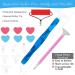 Sonsage Dark Blue Diamond Painting Resin Pen Set - 5D Ergonomic Roller Tools for Round & Square Drills - Buy Online on GoSupps.com
