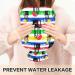 NAANLE Colorful Striped Hot Water Bottle with Cover - 1L for Menstrual Cramps Pain Relief & Heat Therapy - Buy Online on GoSupps.com