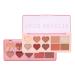 Buy Multi 4 in 1 Face Palette - Eyeshadow Blush Contouring & Highlighter | Red Brown Makeup Cosmetic Palette - International Shipping - Buy Online on GoSupps.com