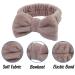 Fancylovesotio 3 Pack Face Wash Headband Set - Soft Makeup & Skincare Bands for Spa, Head & Wrist - Coffee - Buy Online on GoSupps.com