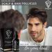 Men's Hair Growth Serum & Scalp Treatment - DHT Blocker for Thinning & Alopecia - Ginger, Castor Oil, Aloe Vera, Peppermint - 1oz - Buy Online on GoSupps.com