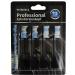 Tristan Auron 4x Replacement Toothbrush Heads - Compatible Sound Toothbrush Brush Heads (Black) for Business Class - High-Quality Electric Brush Replacement - Buy Online on GoSupps.com