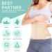Organic Castor Oil Pack Kit for Liver Support Washable Rigid Packs with Adjustable Strap & Castor Oil Included Khaiki Beige - Buy Online on GoSupps.com