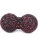 Multi-Zone Sports Massager & Yoga Ball Relaxation for Neck Achilles Tendon & Tension Relief - Red/Black 24x12 cm - International Shipping Available - Buy Online on GoSupps.com