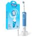 Oral-B Pro 400 Sensitive Vitality Electric Toothbrush with (2) Brush Heads Rechargeable Blue Sensitive Toothbrush
