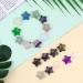 ELNENLE 25PCS Healing Crystals & Gemstones Set - Heart & Star Shaped Amethyst Tiger Eye Opal for Meditation Chakra Healing & Home Decor - Buy Online on GoSupps.com