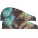 Cute Sloth Flowers Hair Towels 2 Pack | Super Absorbent Quick Dry Hair Turbans for Women & Girls - Buy Online on GoSupps.com