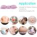 Cozy Stoma Security Belt Cushion | Stoma Safety Belt & Protection | Ileostomy & Urostomy Accessories | Minky Dot Lavender for Peritoneal Dialysis - Buy Online on GoSupps.com