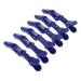 Buy 6 Pieces Crocodile Hair Clips - Professional Anti-Slip Hairdresser Clamps & Accessories (Blue) | Perfect for Styling & Cutting - Buy Online on GoSupps.com