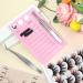 Acrylic Eyelash Extension Tool | Pink Lash Tile Holder & Organizer with Suction for Tweezers - Buy Online on GoSupps.com
