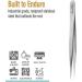 Beaditive High Precision Tweezers 3 Pack - 4.7 Craft Tweezers for Sewing, Beading & DIY Crafts - Stainless Steel Needle Nose Hobby Tweezers with Fine Point Tips - Buy Online on GoSupps.com